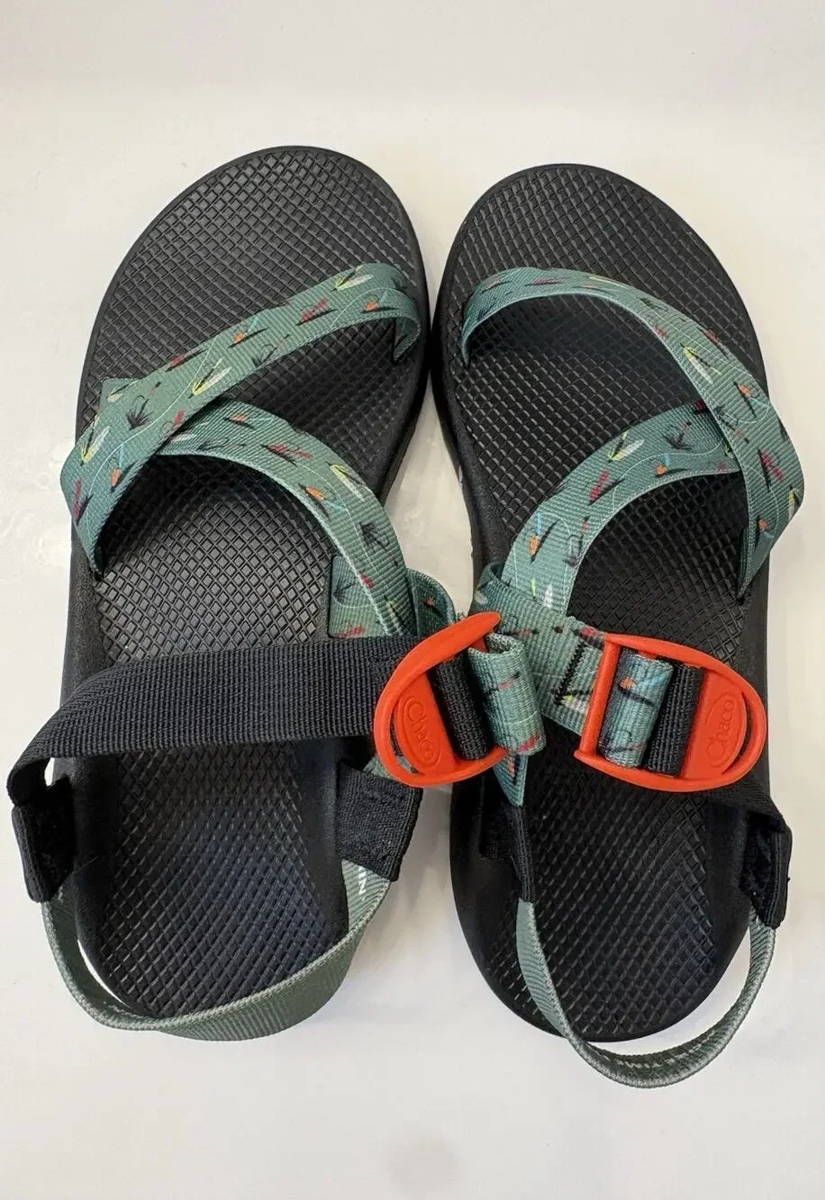 Chaco X Thomas Rhett ZX/1 Cloud Sandals Fly Fishing Pattern Men’s 11